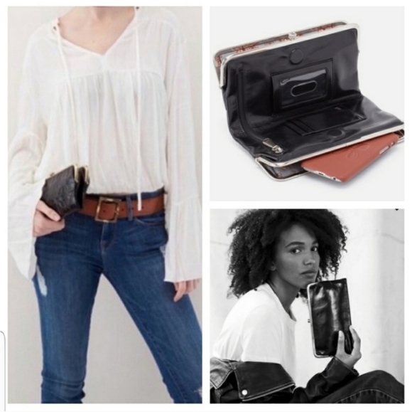 HOBO Lauren Clutch Wallet Evergreen - Picture 7 of 8